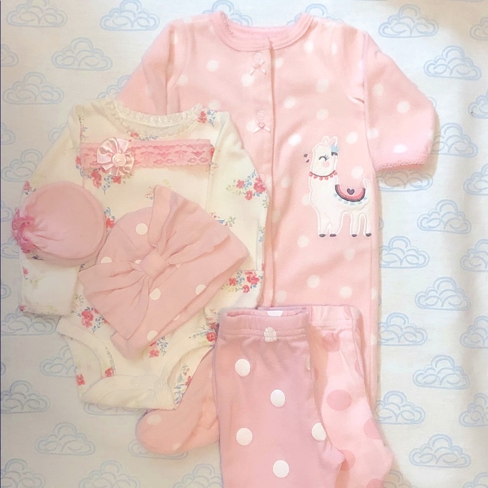 Newborn pajama bundle